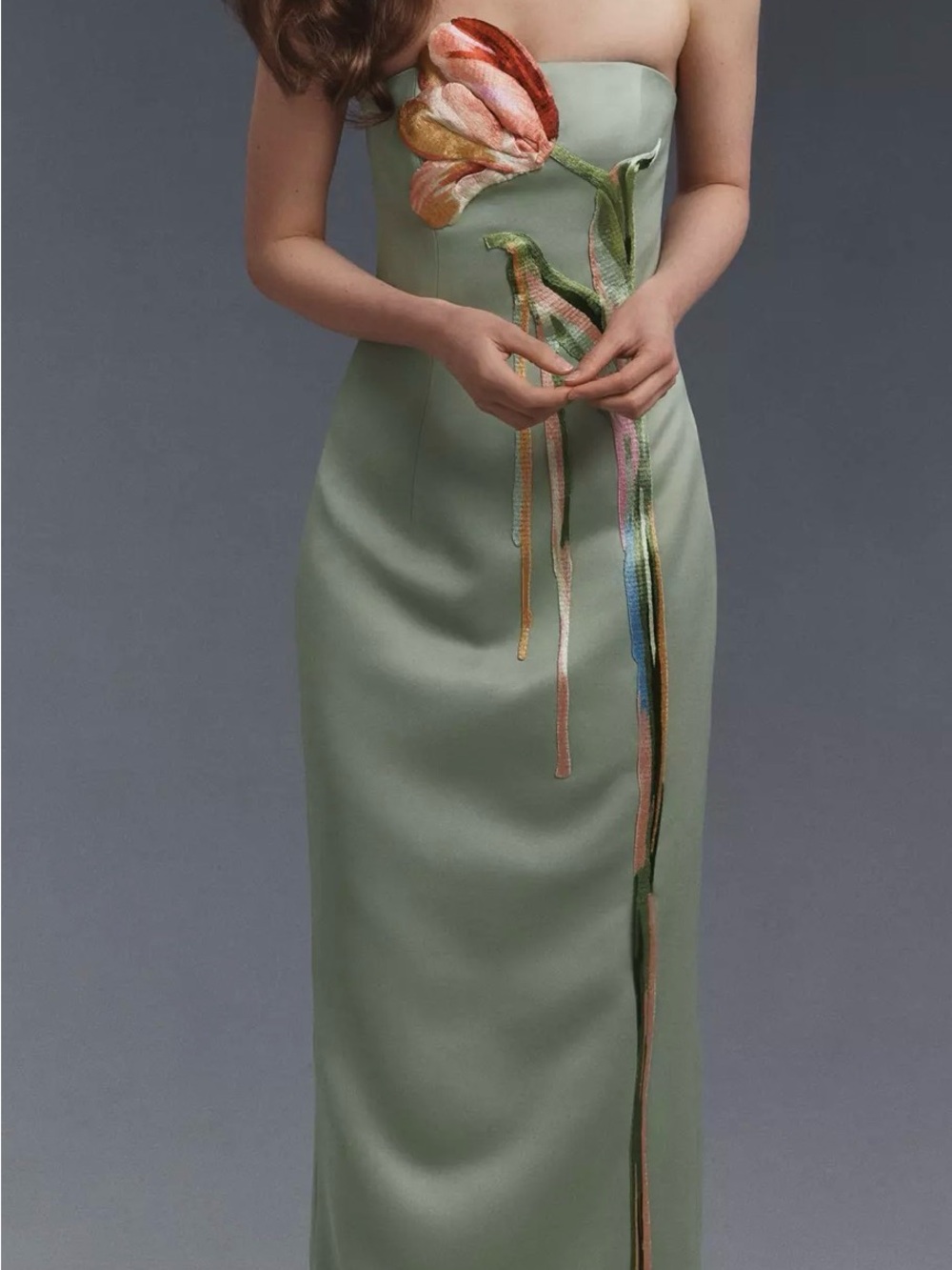 LEO LIN Marilyn Bustier Maxi Dress NWT - Size 12